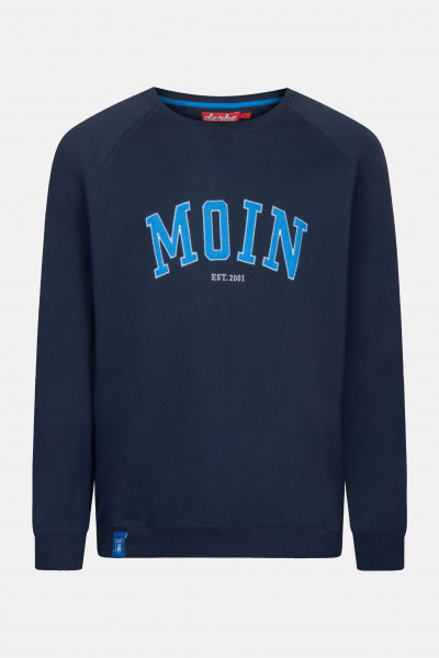 Derbe Moin Crewneck Navy Herren Pullover Dunkelblau Derbe Moin Crewneck Navy Herren Pullover Dunkelblau