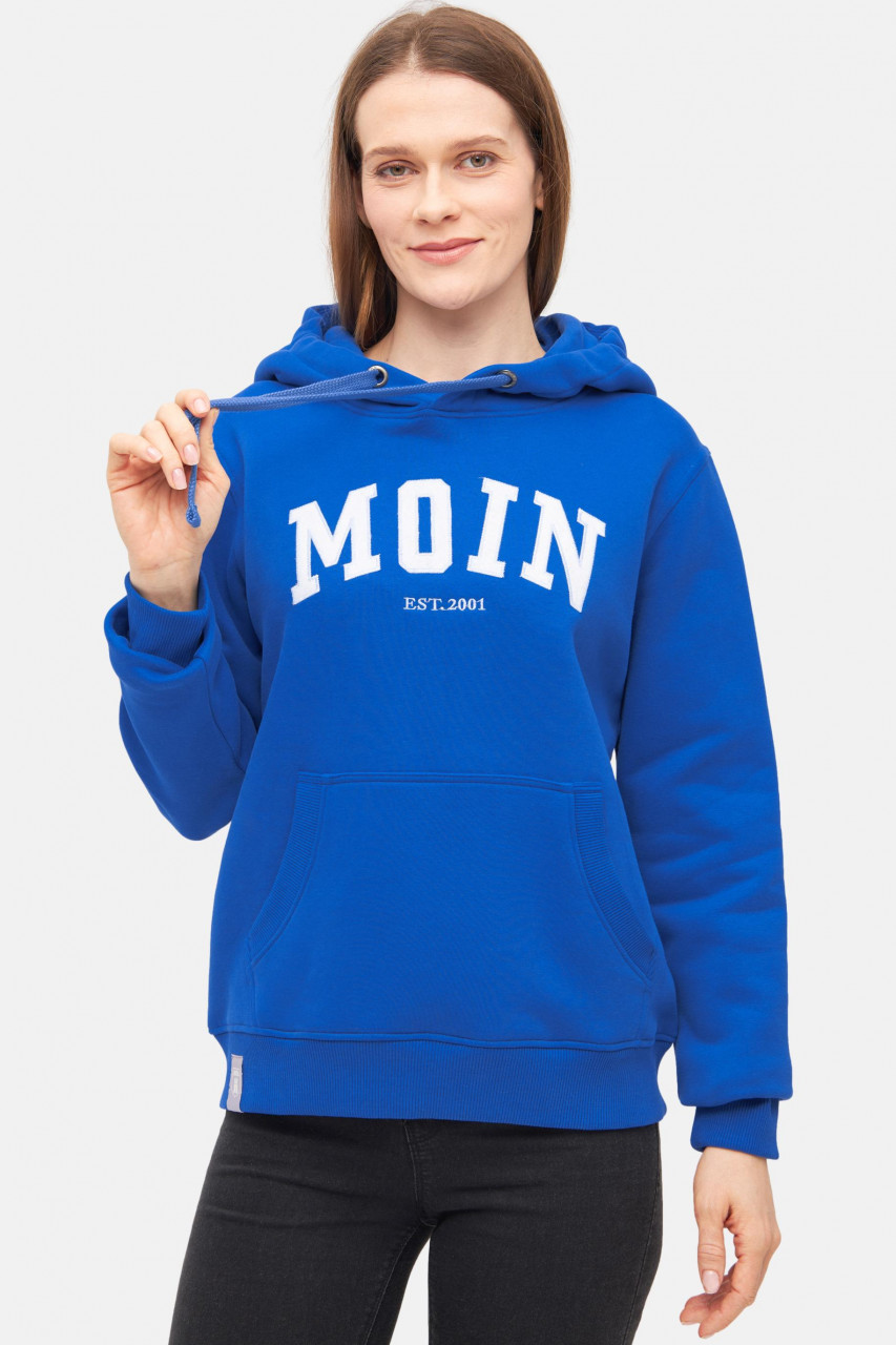 Derbe Hoodie Moin Damen Blau