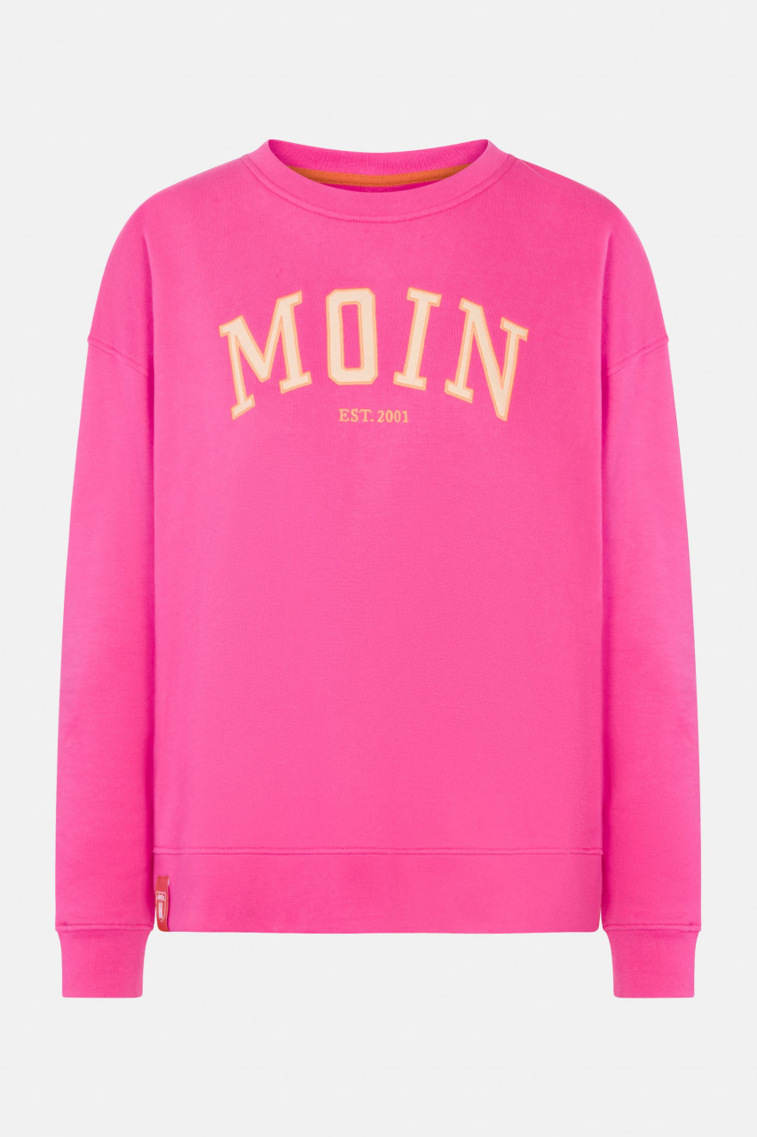 Derbe Moin Damen Sweatshirt Pink Glo