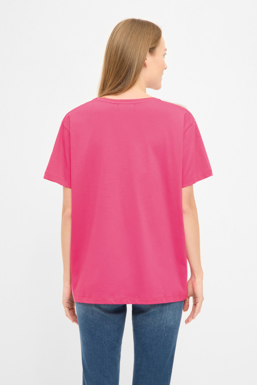 Derbe T-Shirt Moin Damen Pink GOTS Organic