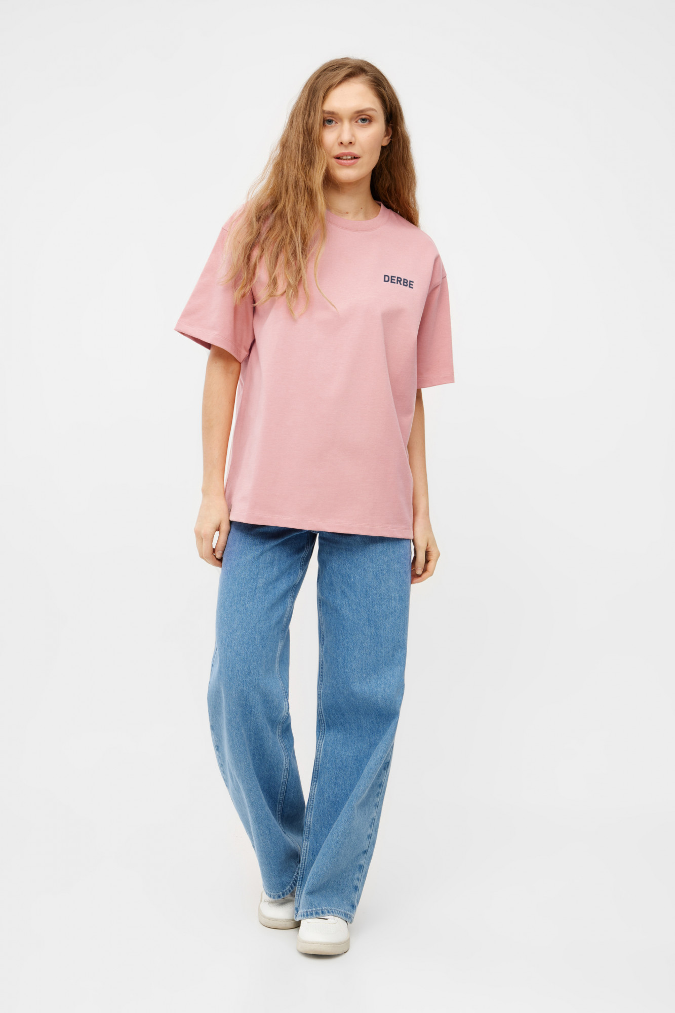 Derbe T-Shirt Moin Franz Damen Rosa GOTS Organic
