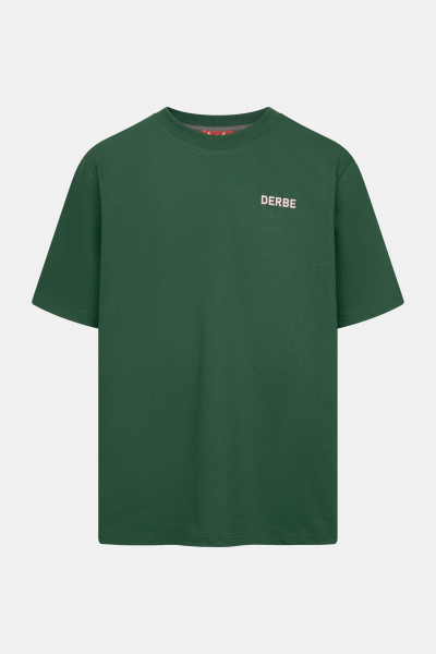 Derbe T-Shirt Moin Franz Grün GOTS Organic