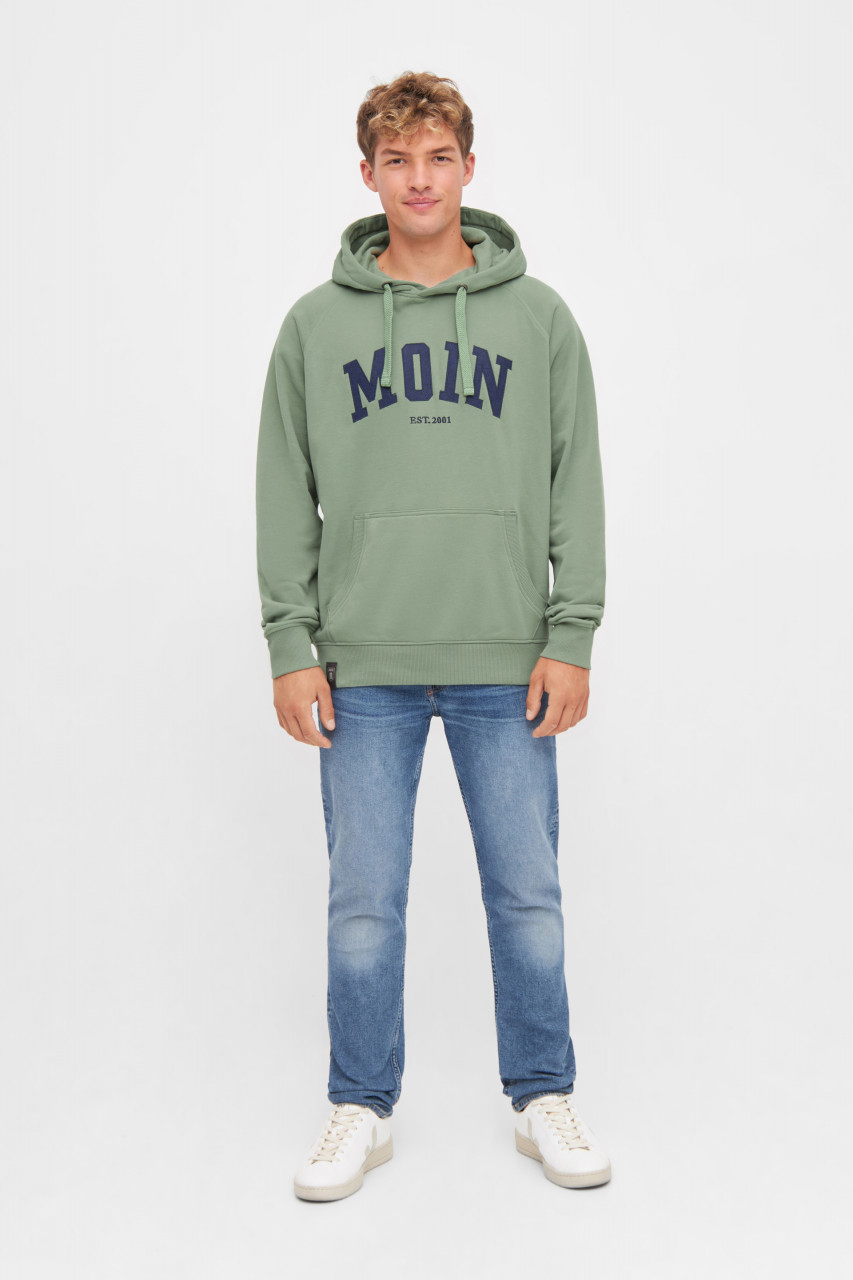 Derbe Hoodie Moin Herren Grün Pullover