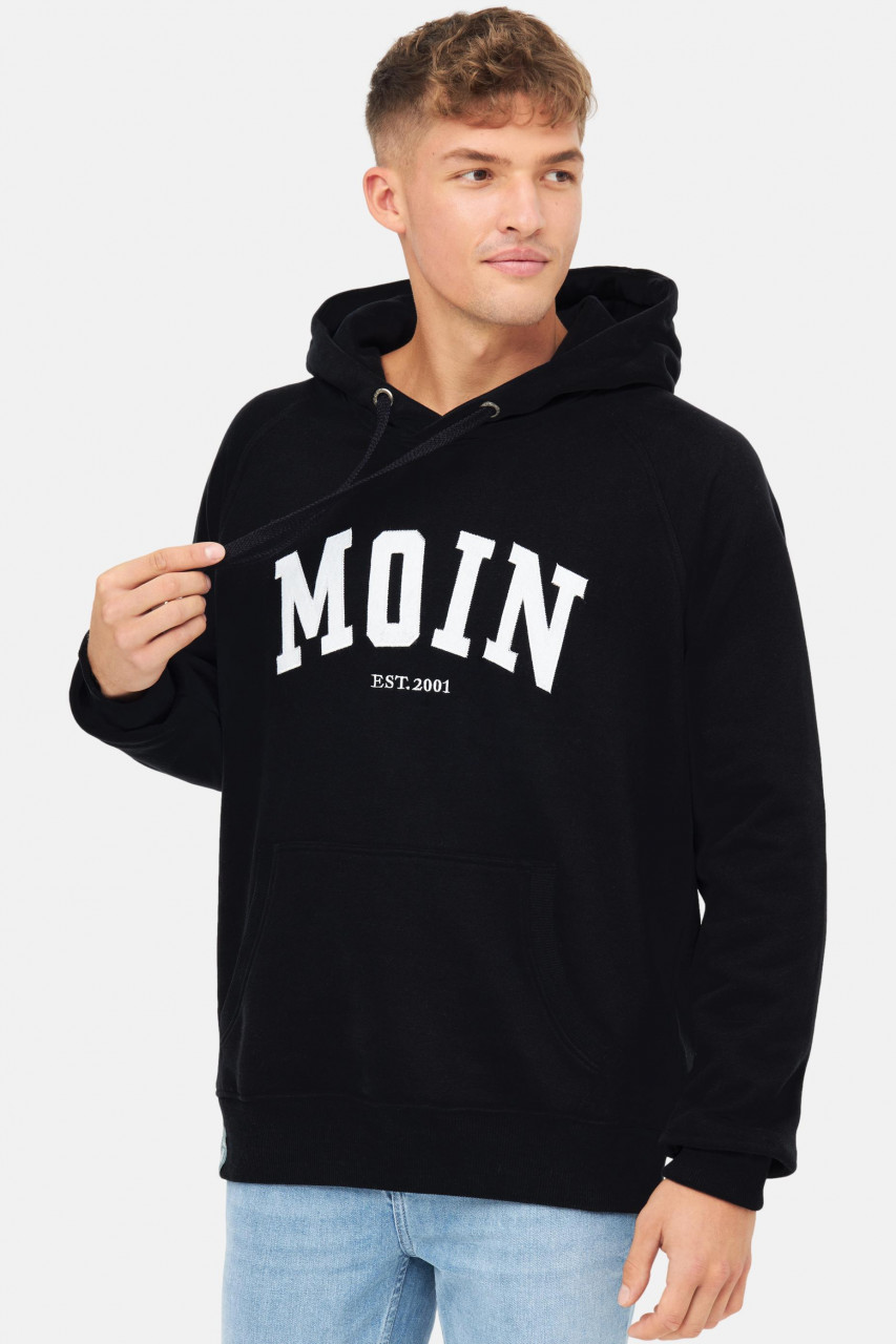 Derbe Hoodie Moin Herren Schwarz