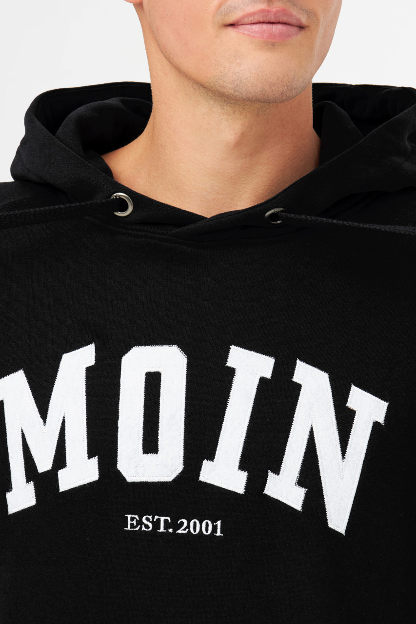 Derbe Hoodie Moin Herren Schwarz