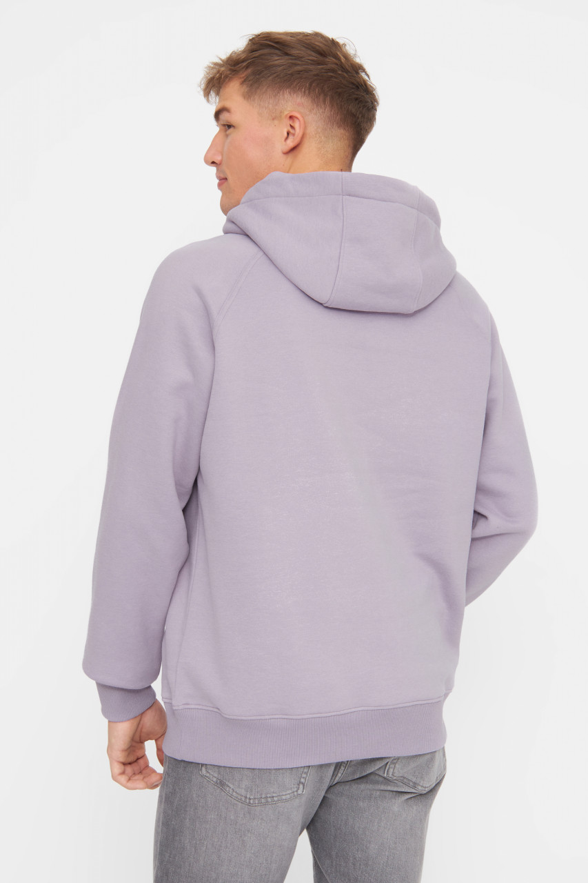 Derbe Hoodie Moin Herren Flieder Grau