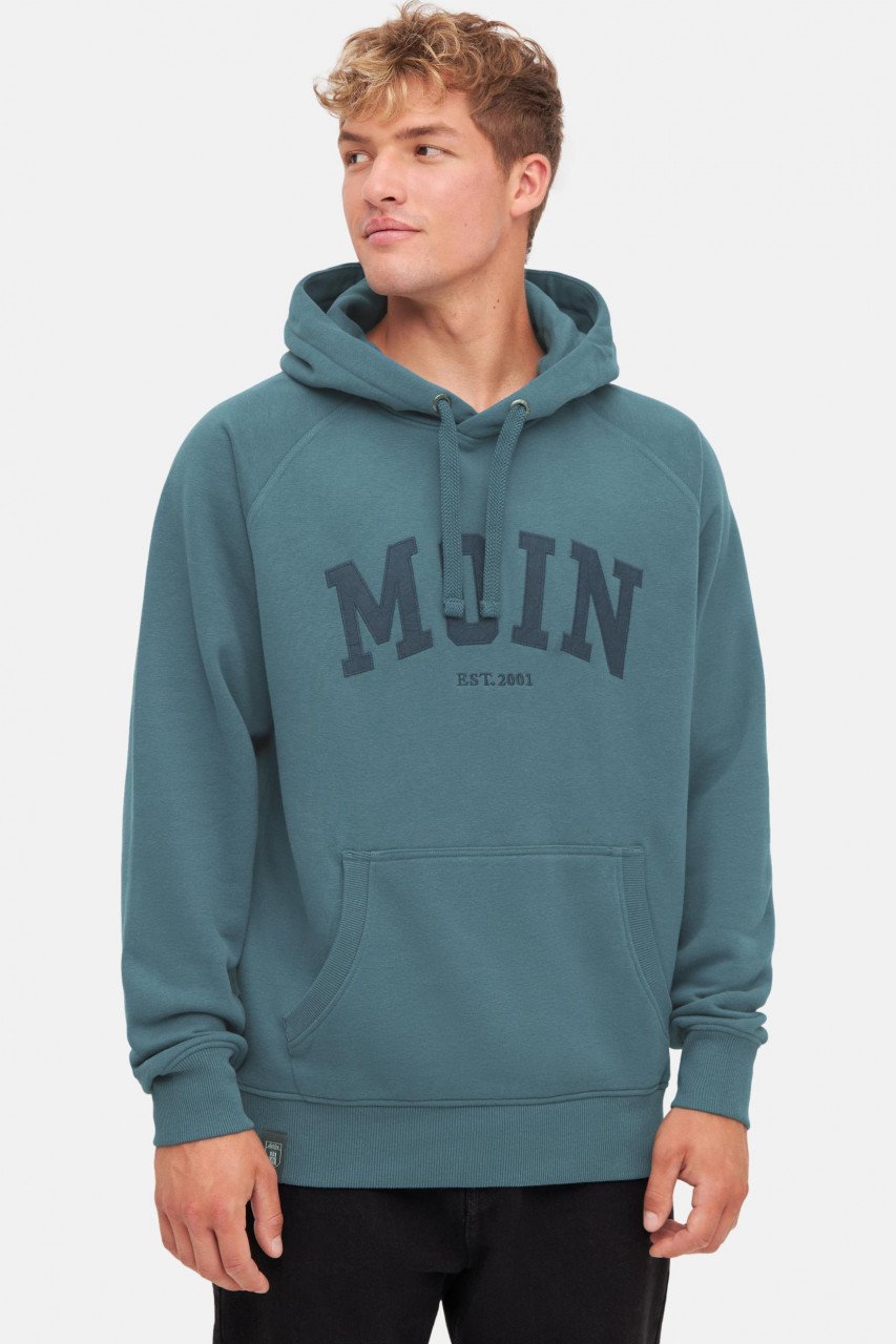 Derbe Hoodie Moin Herren Blau Pullover GOTS