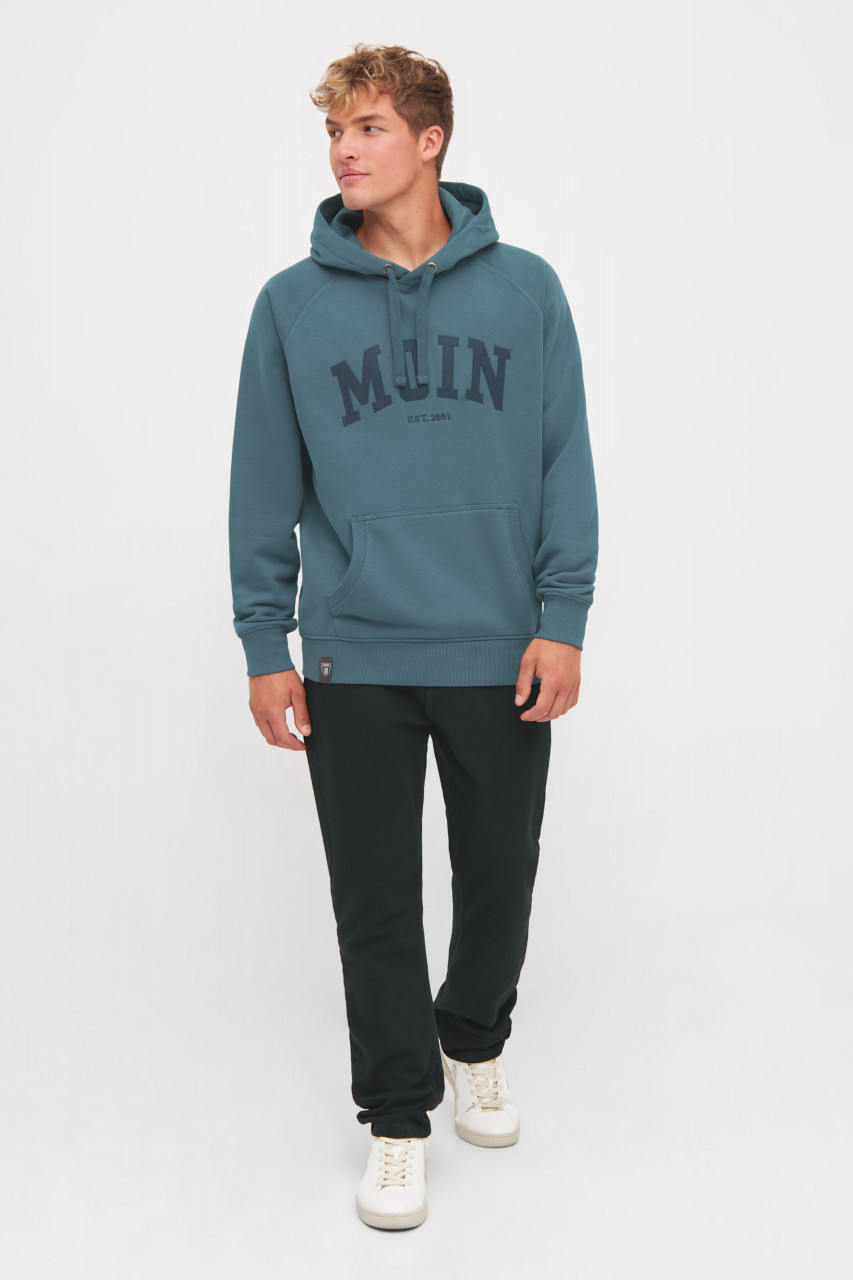 Derbe Hoodie Moin Herren Blau Pullover GOTS