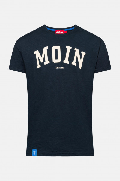 Derbe Moin Herren T-Shirt Navy Dunkelblau Derbe Moin Herren T-Shirt Navy Dunkelblau