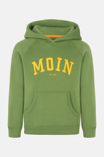 Derbe Moin Kinder Hoodie Kapuzenpullover Cactus Grün Nachhaltig Derbe Moin Kinder Hoodie Kapuzenpullover Cactus Grün Nachhaltig