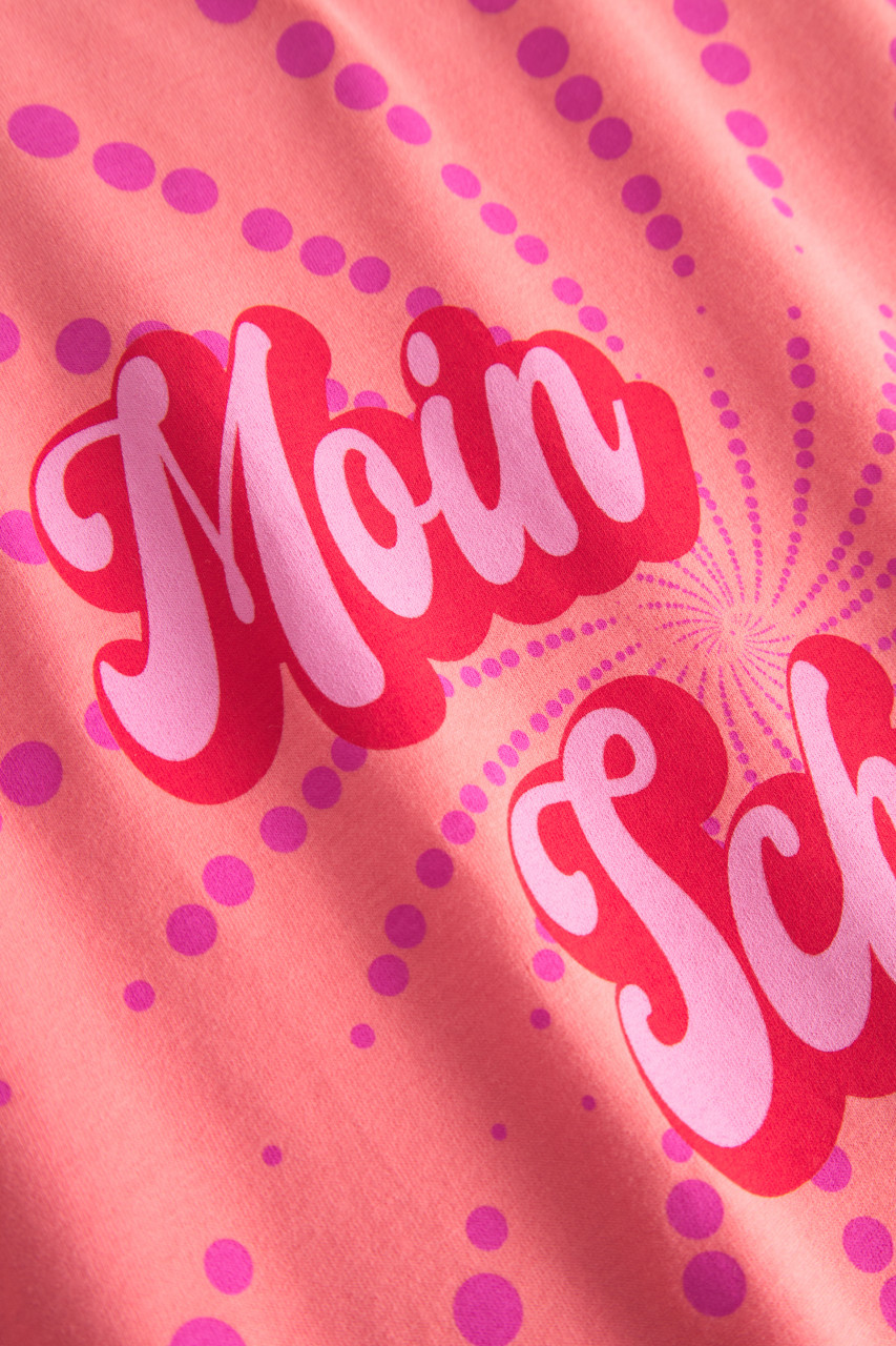 Derbe T-Shirt Moin Scherie Damen Rosa