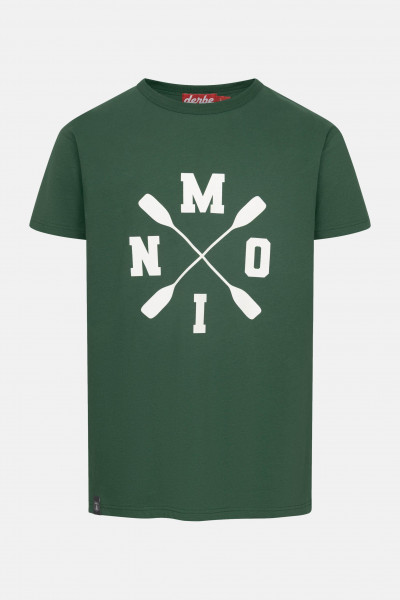 Derbe T-Shirt Moin X Herren Grün GOTS Organic