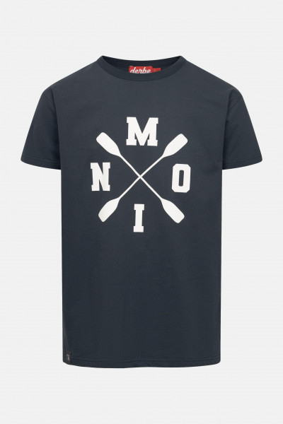 Derbe T-Shirt Moin X Herren Blau GOTS Organic