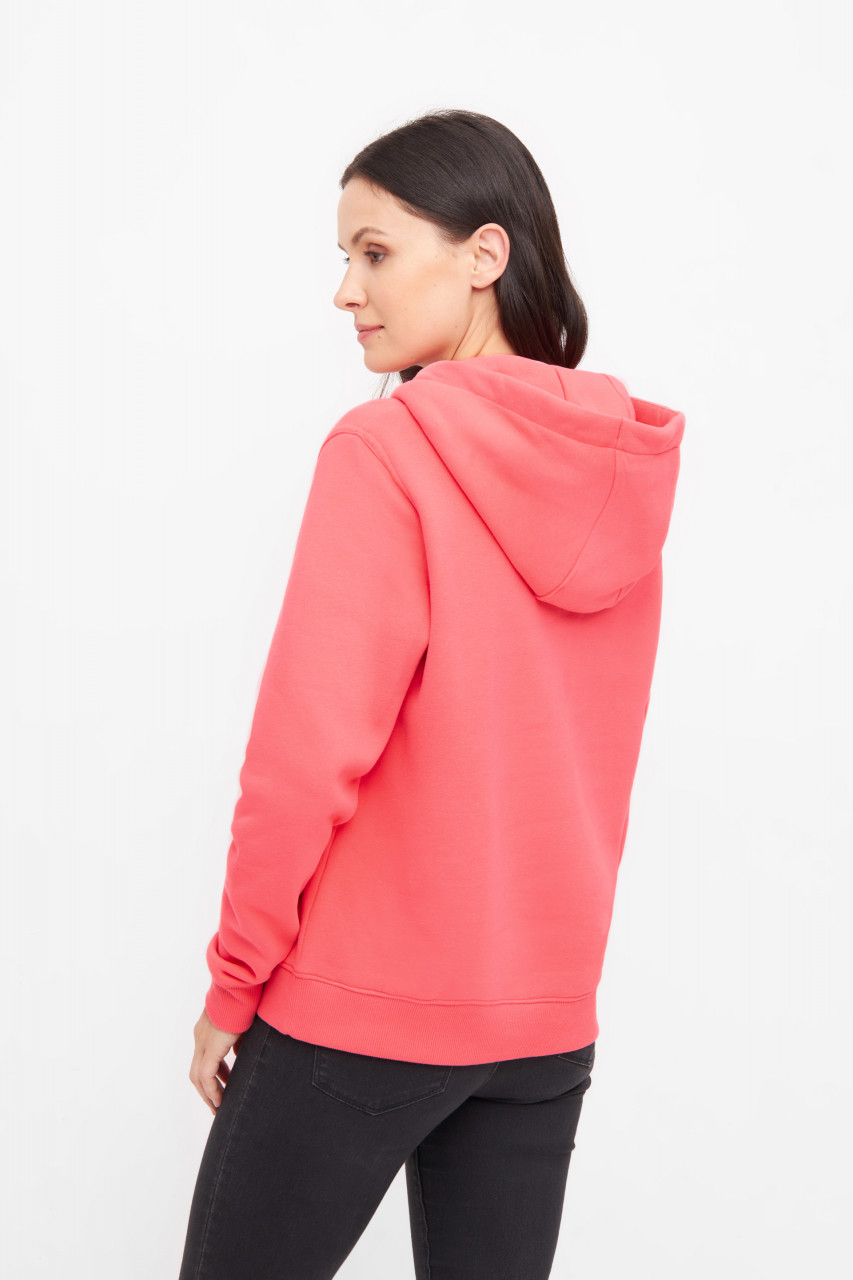 Derbe Hoodie Moinmoin Damen Rosa Kapuzenpullover