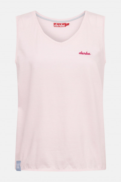 Derbe Top Multistriped Damen Rosa T-Shirt