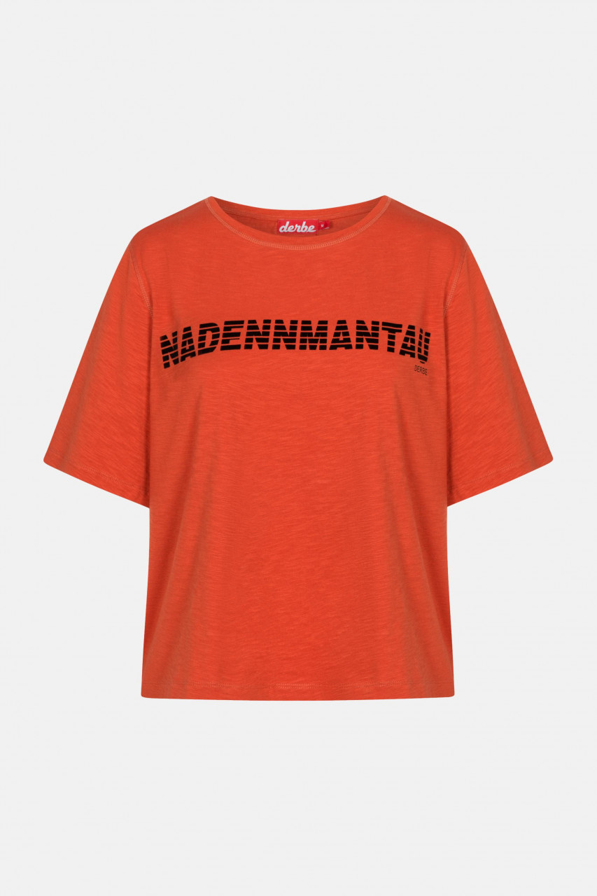 Derbe Nadennmantau Damen T-Shirt Burnt Ochre Rostrot