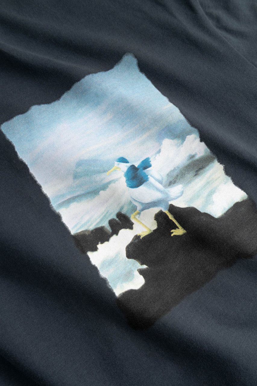 Derbe T-Shirt Nebelmöwe Dunkelblau GOTS Organic