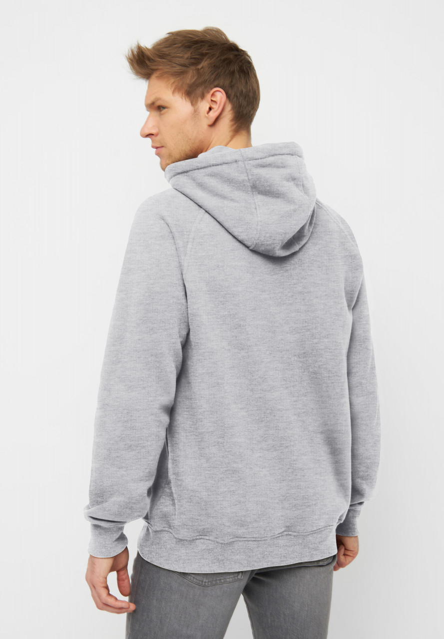 grauer hoodie herren
