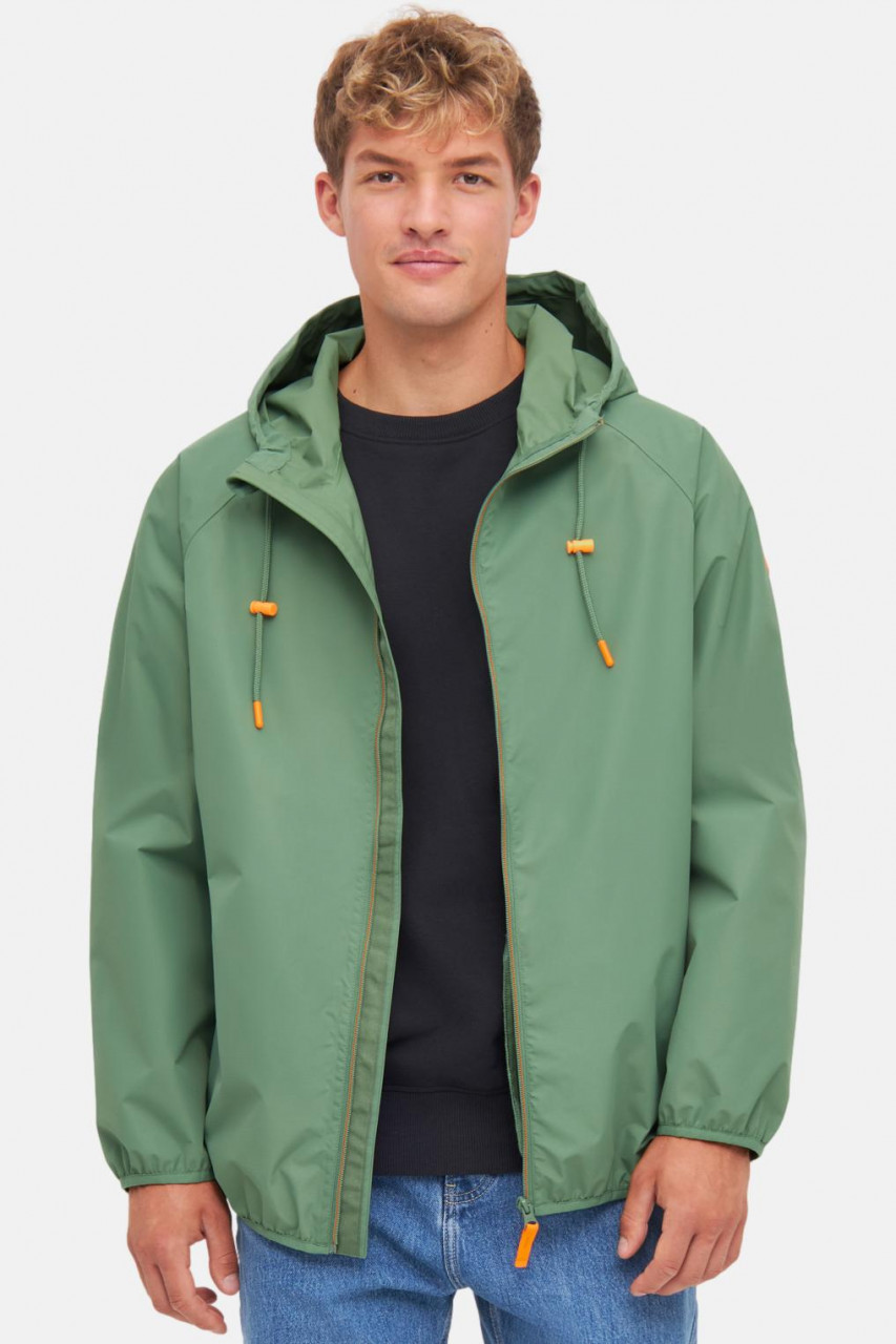 Derbe Regenjacke Packby Herren Grün Packbar