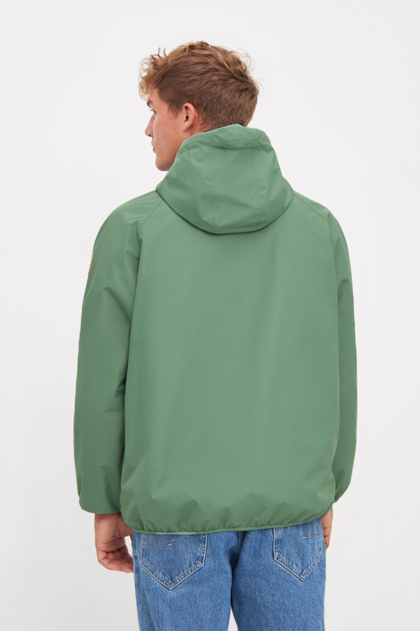 Derbe Regenjacke Packby Herren Grün Packbar