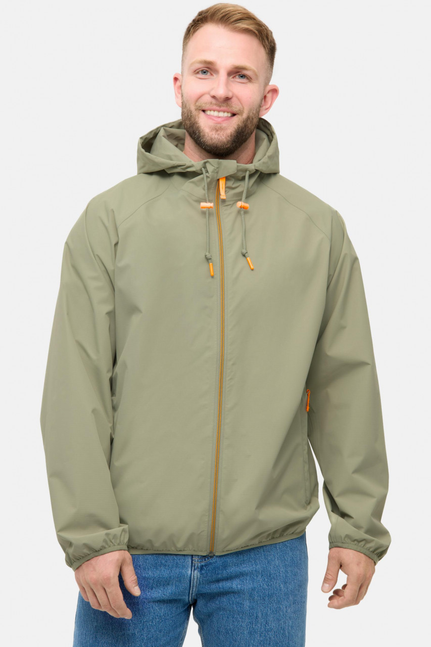 Derbe Übergangsjacke Packby Herren Hellgrün Wasserdicht