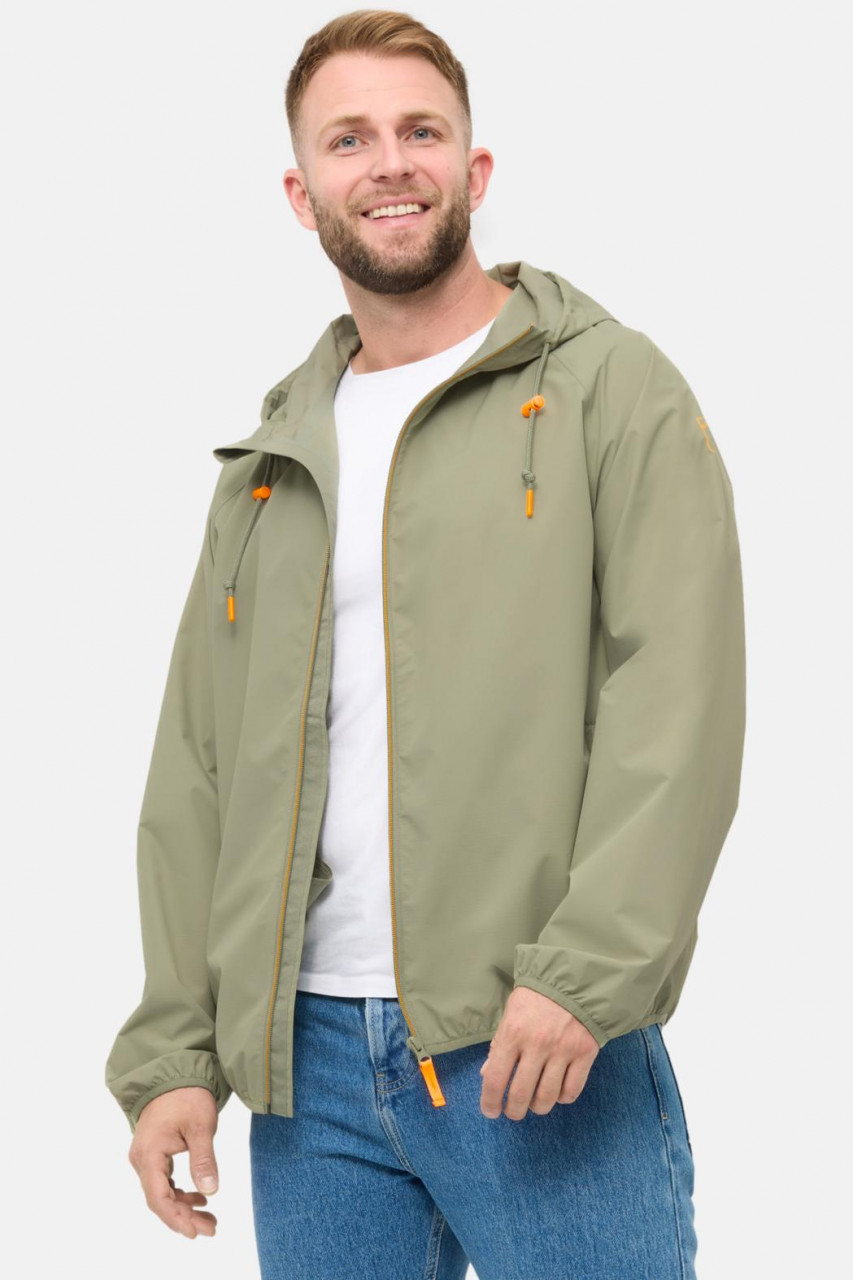 Derbe Übergangsjacke Packby Herren Hellgrün Wasserdicht