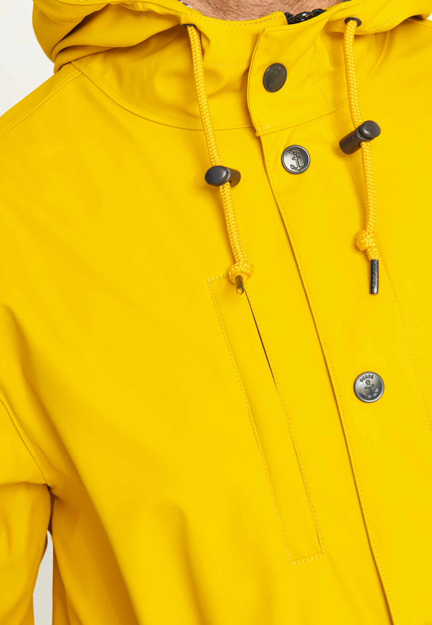 Derbe Passby Fisher Yellow Gelb Herren Regenjacke Friesennerz
