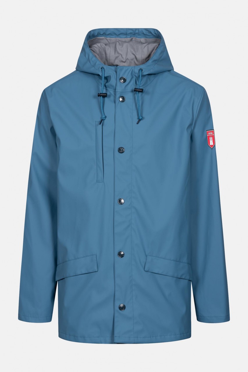 Derbe Passenger 2 Mittelblau Herren Regenjacke