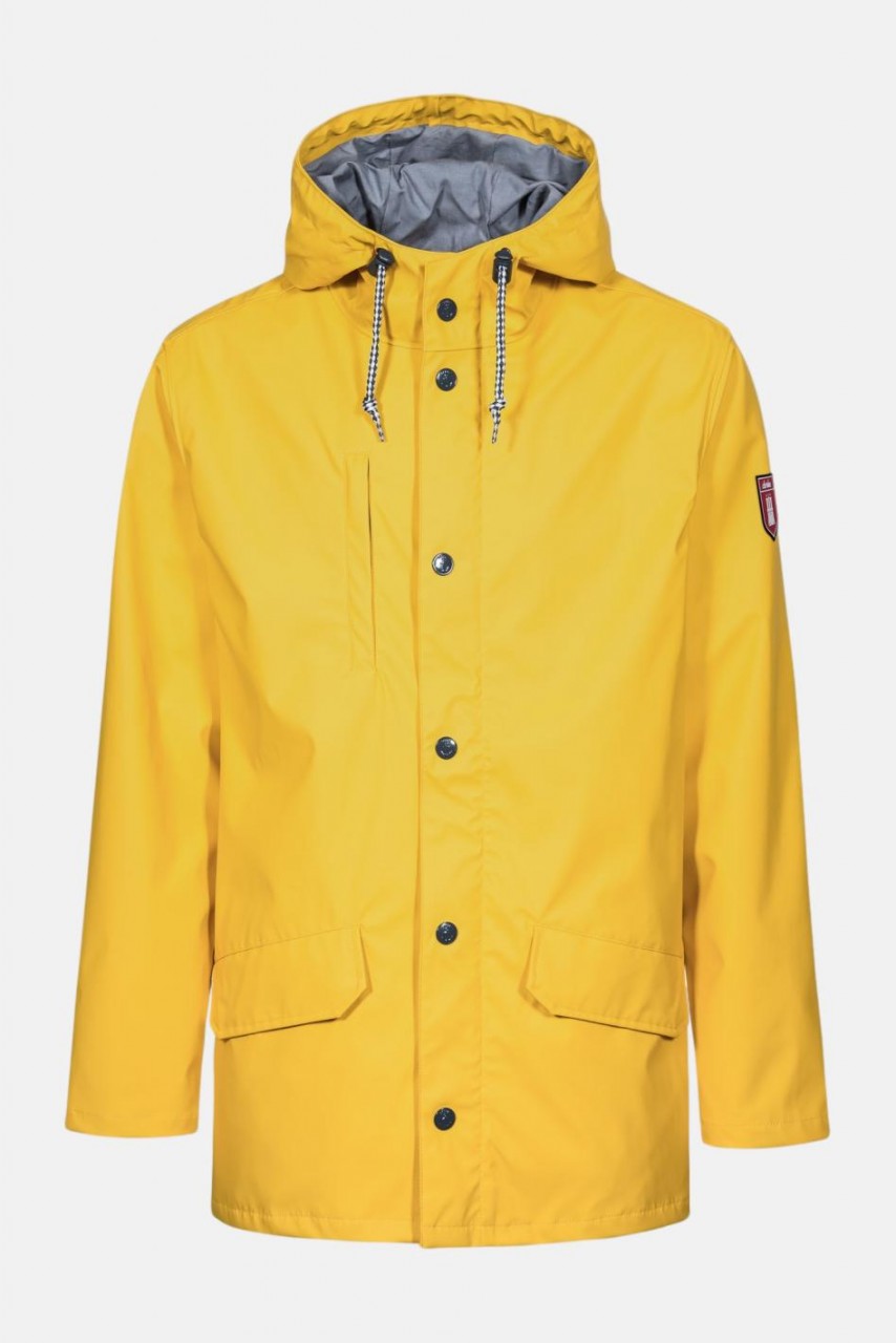 Derbe Passenger 2 Gelb Herren Regenjacke Nachhaltig