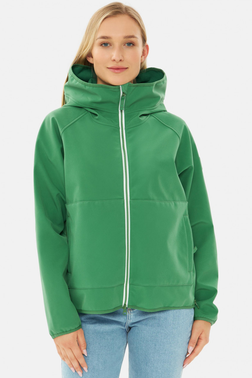 Derbe Softshell Jacke Peutby Damen Grün Derbe Hamburg Shop