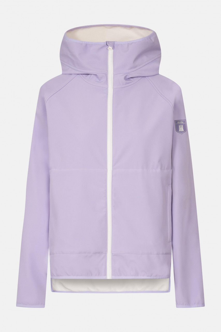 Derbe Peutby Damen Softshelljacke Purple Rose Flieder Lila