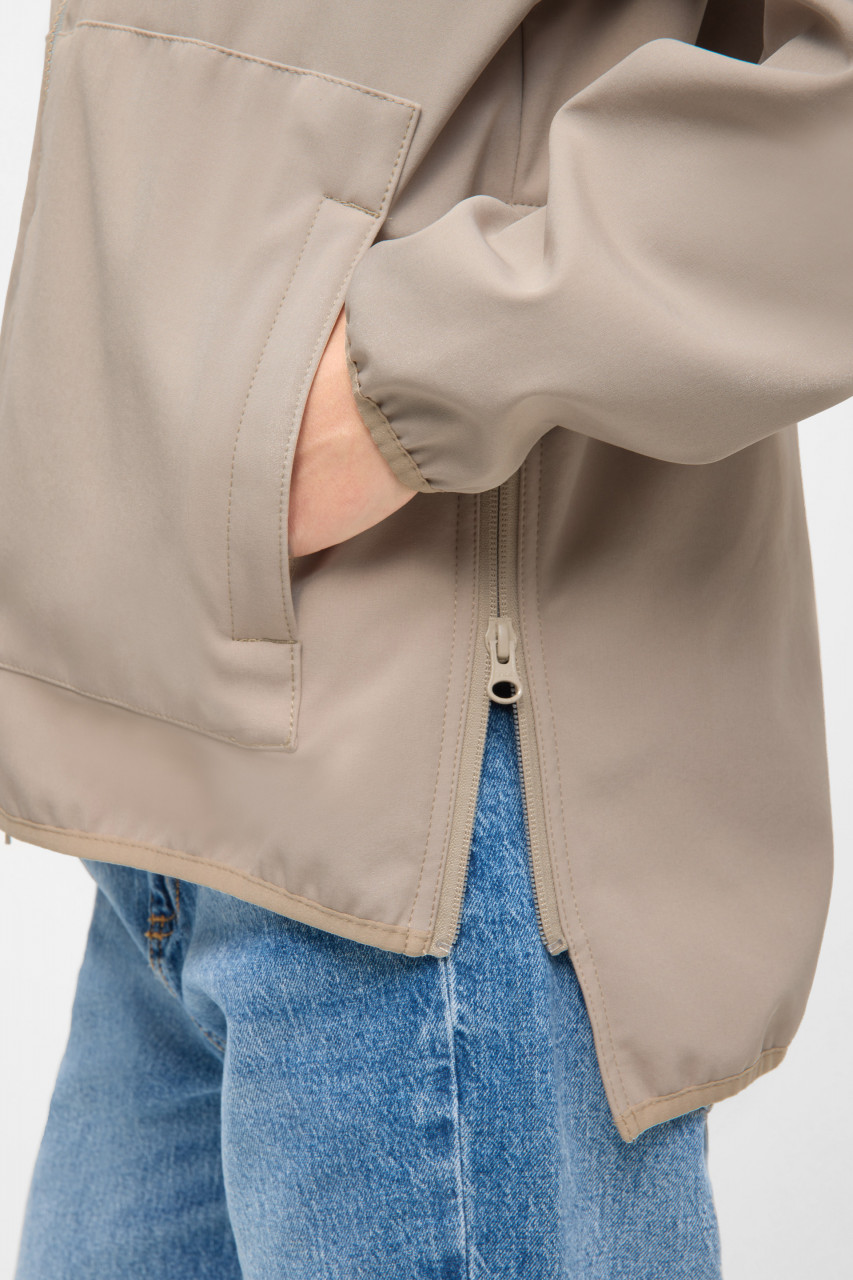 Derbe Softshelljacke Kurz Peutby Damen Beige