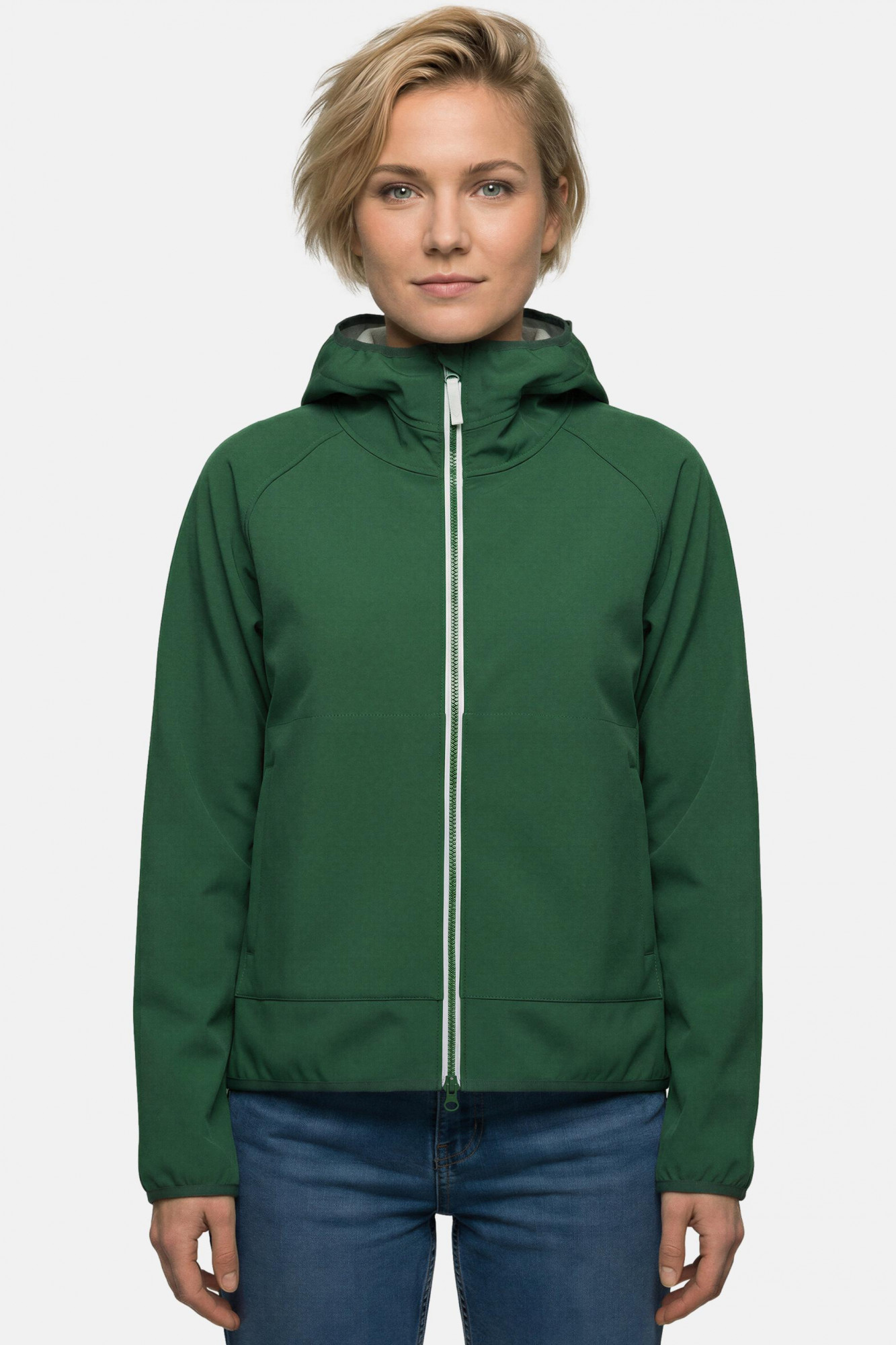 Derbe Softshelljacke Kurz Peutby Damen Grün