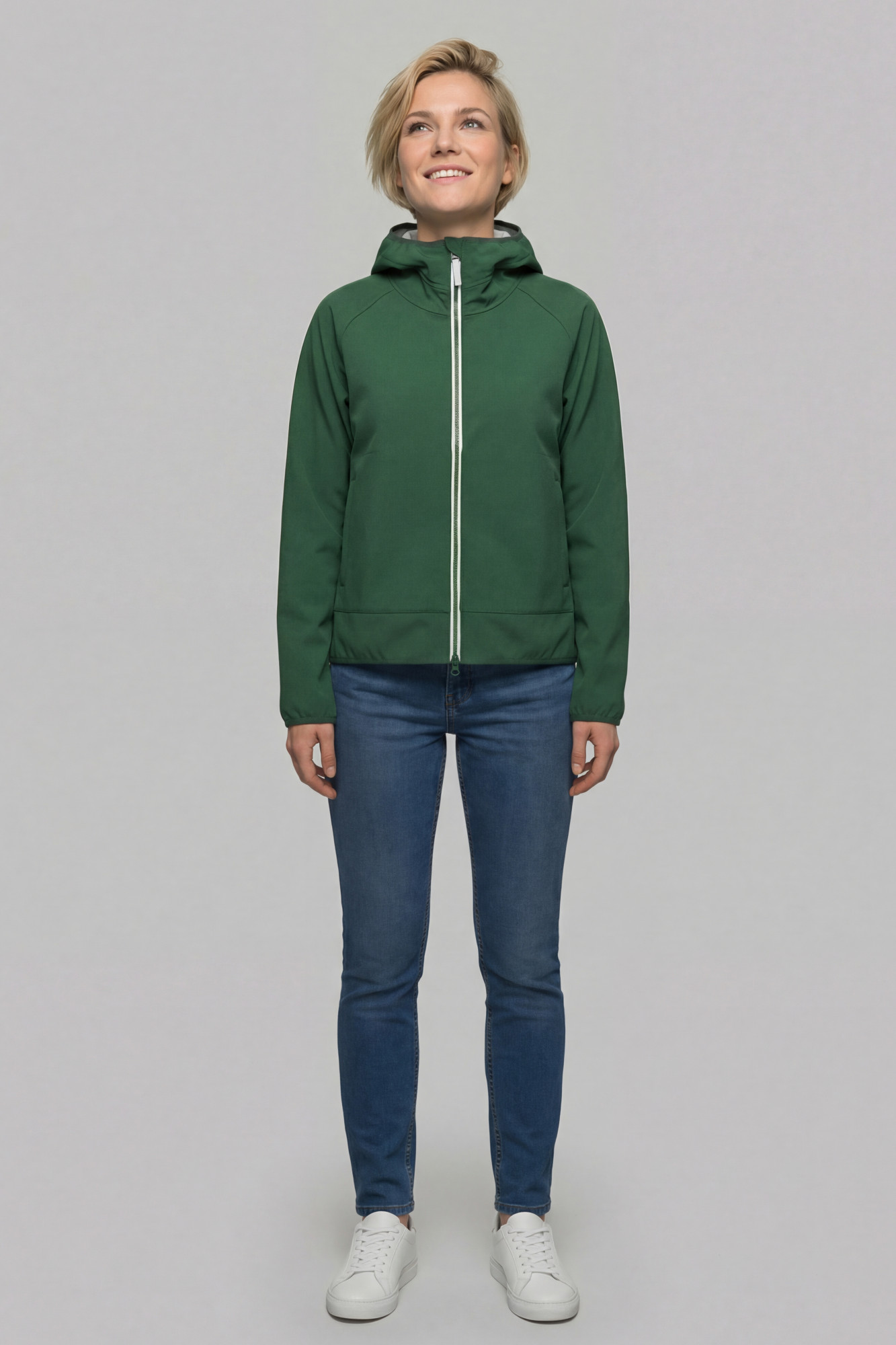 Derbe Softshelljacke Kurz Peutby Damen Grün