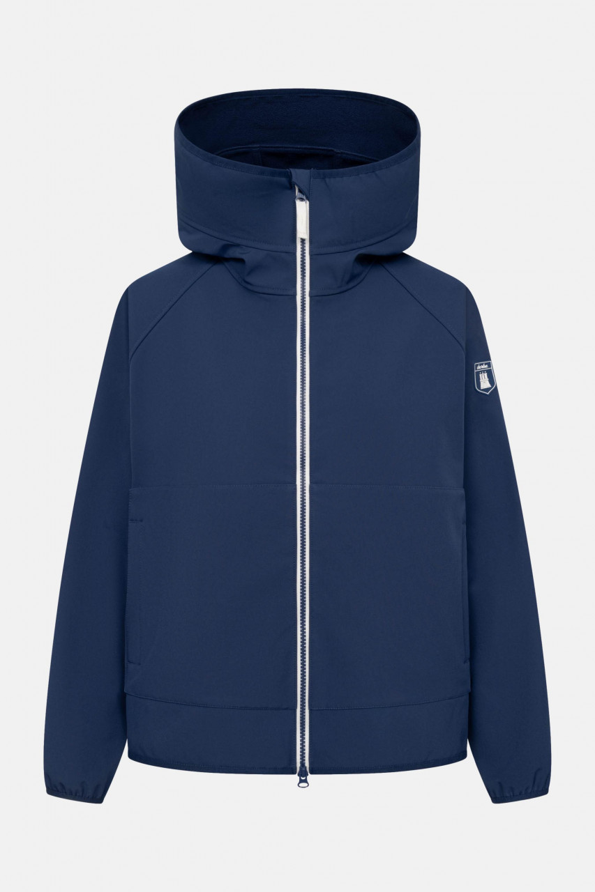 Derbe Softshelljacke Kurz Peutby Damen Blau