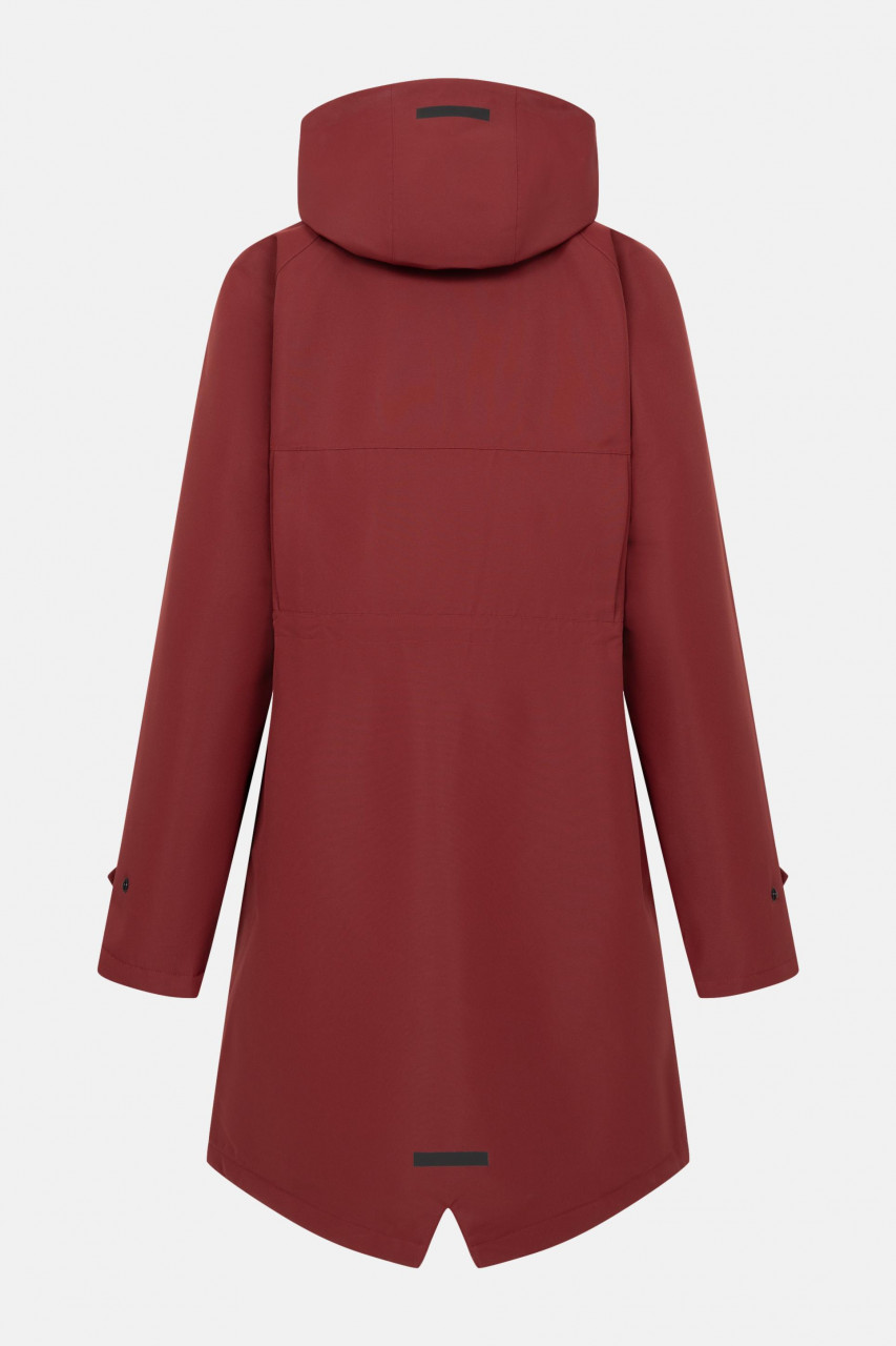 Derbe Winter Regenjacke Phoebholm Dog Damen Rot Hundejacke