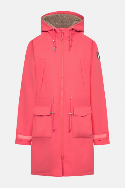 Derbe Winter Regenjacke Phoebholm Dog Damen Pink Hundejacke