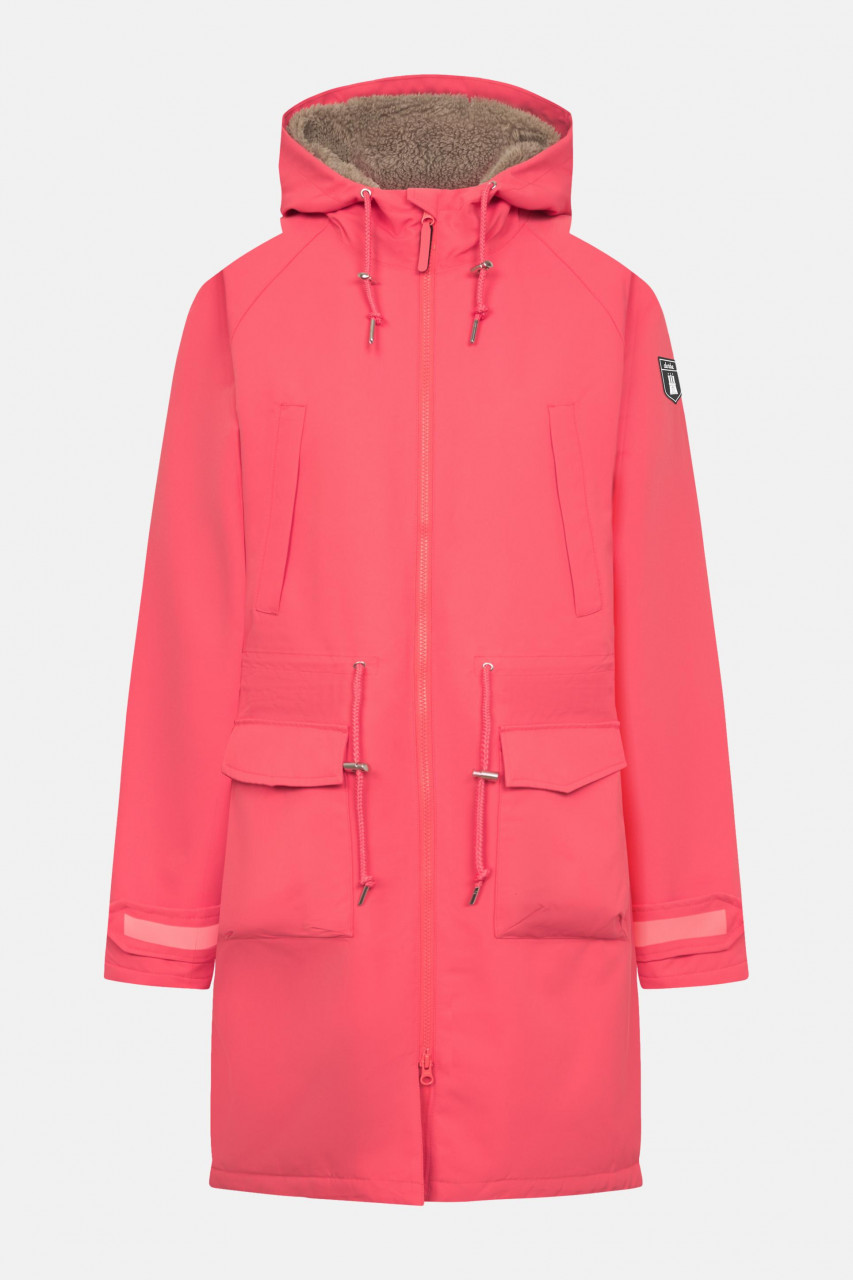 Derbe Winter Regenjacke Phoebholm Dog Damen Pink Hundejacke