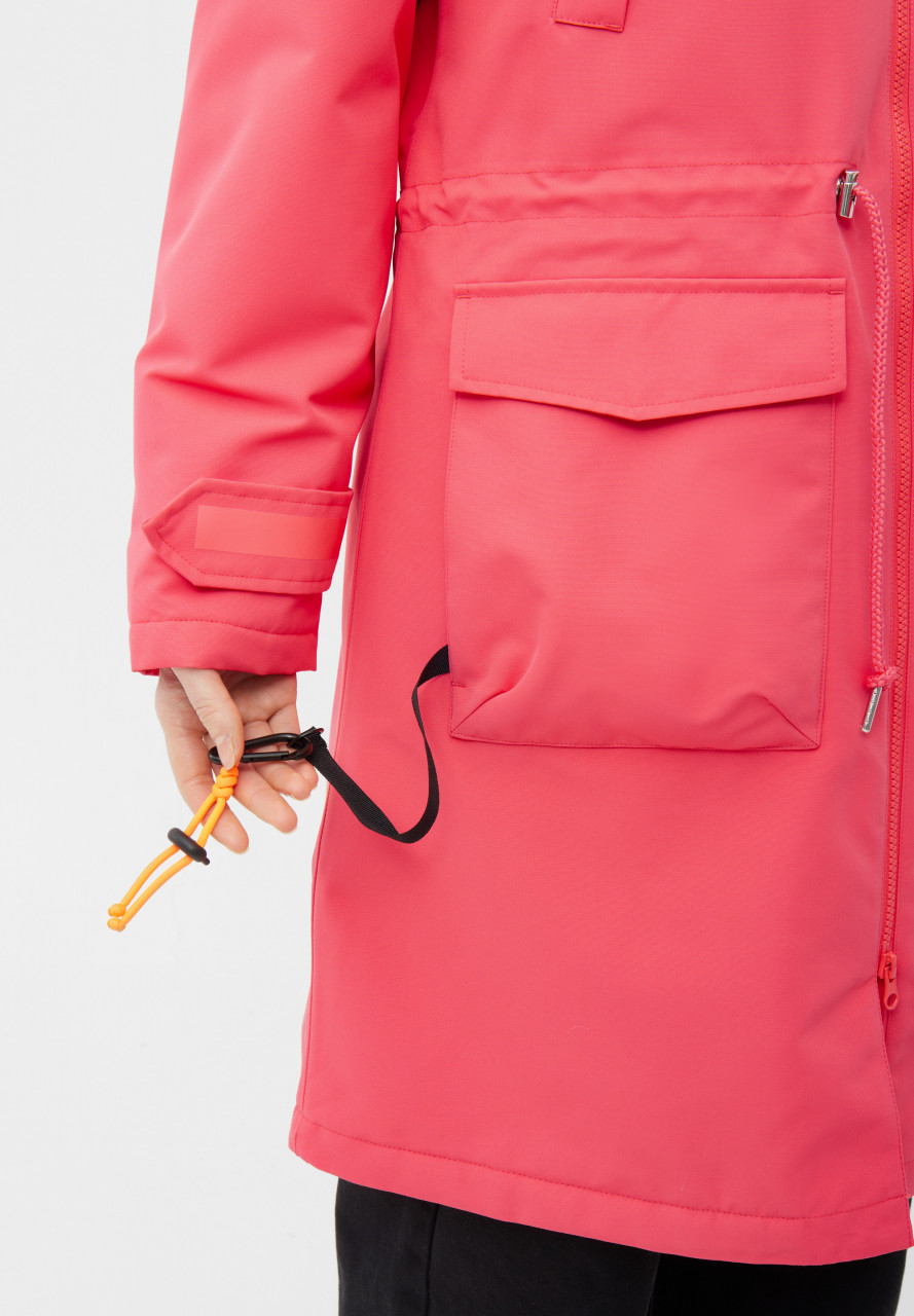 Derbe Winter Regenjacke Phoebholm Dog Damen Pink Hundejacke