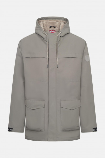 Derbe Winter Regenjacke Phoebholm Dog Herren Braun Warm Gefüttert