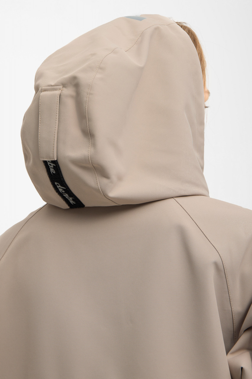 Derbe Regenjacke Phoeby Dog Damen Beige Hundejacke