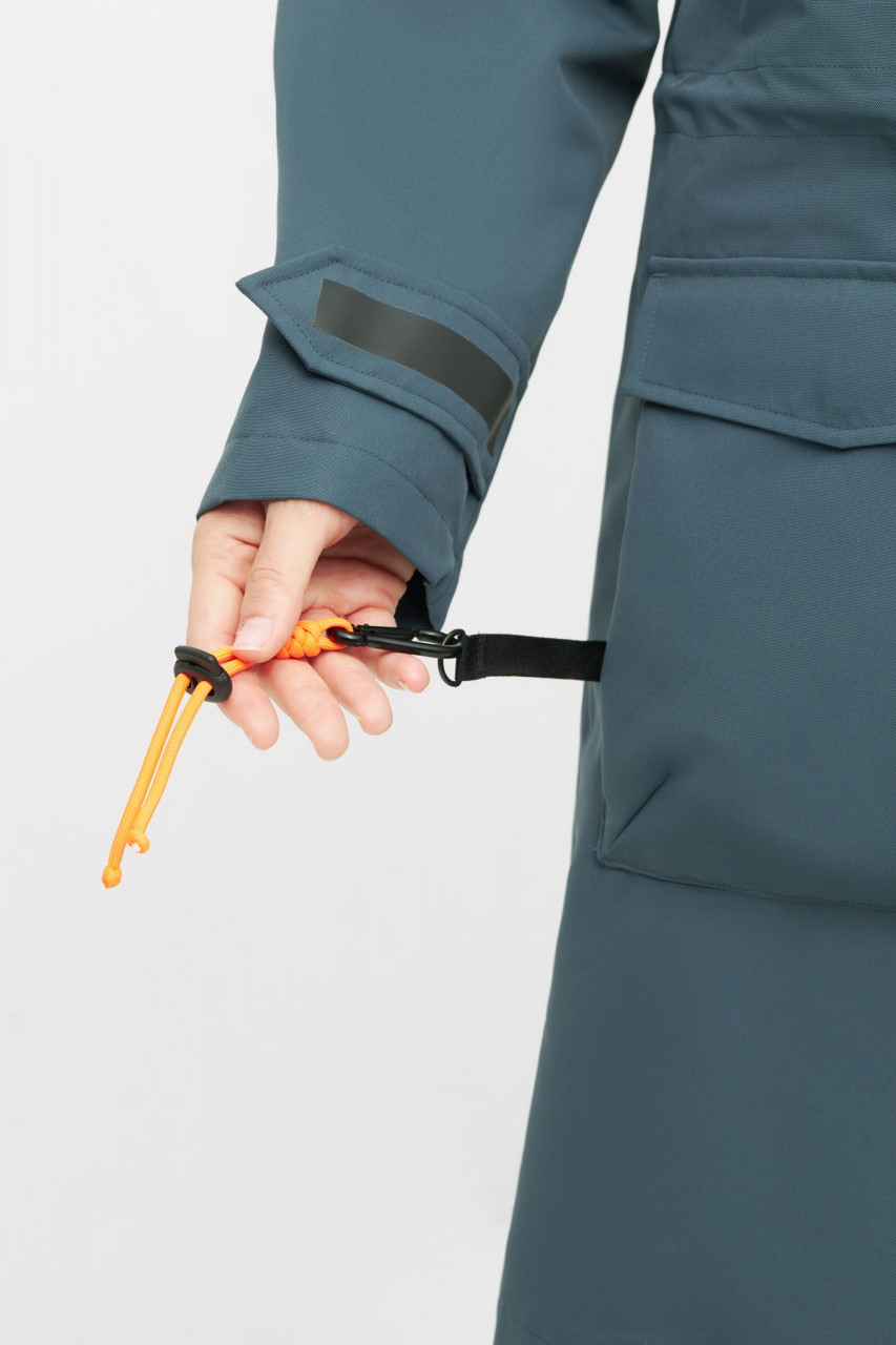 Derbe Regenjacke Phoeby Dog Damen Blau Hundejacke