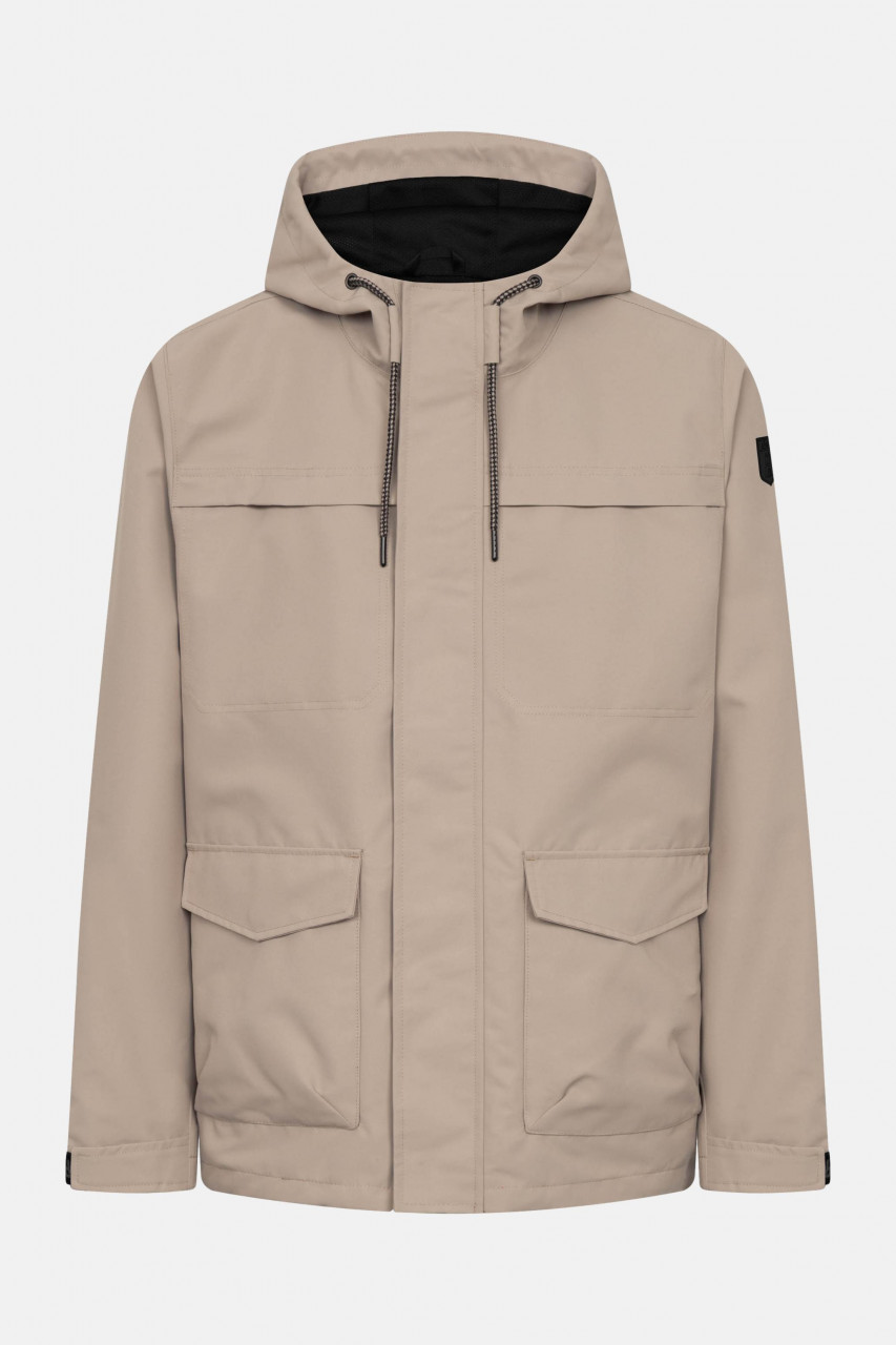 Derbe Regenjacke Phoeby Dog Herren Beige Hundejacke