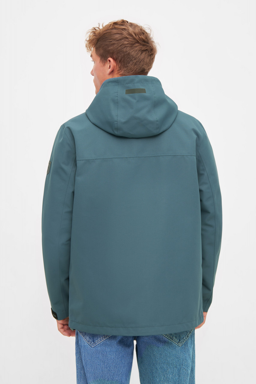 Derbe Regenjacke Phoeby Dog Herren Blau Hundejacke