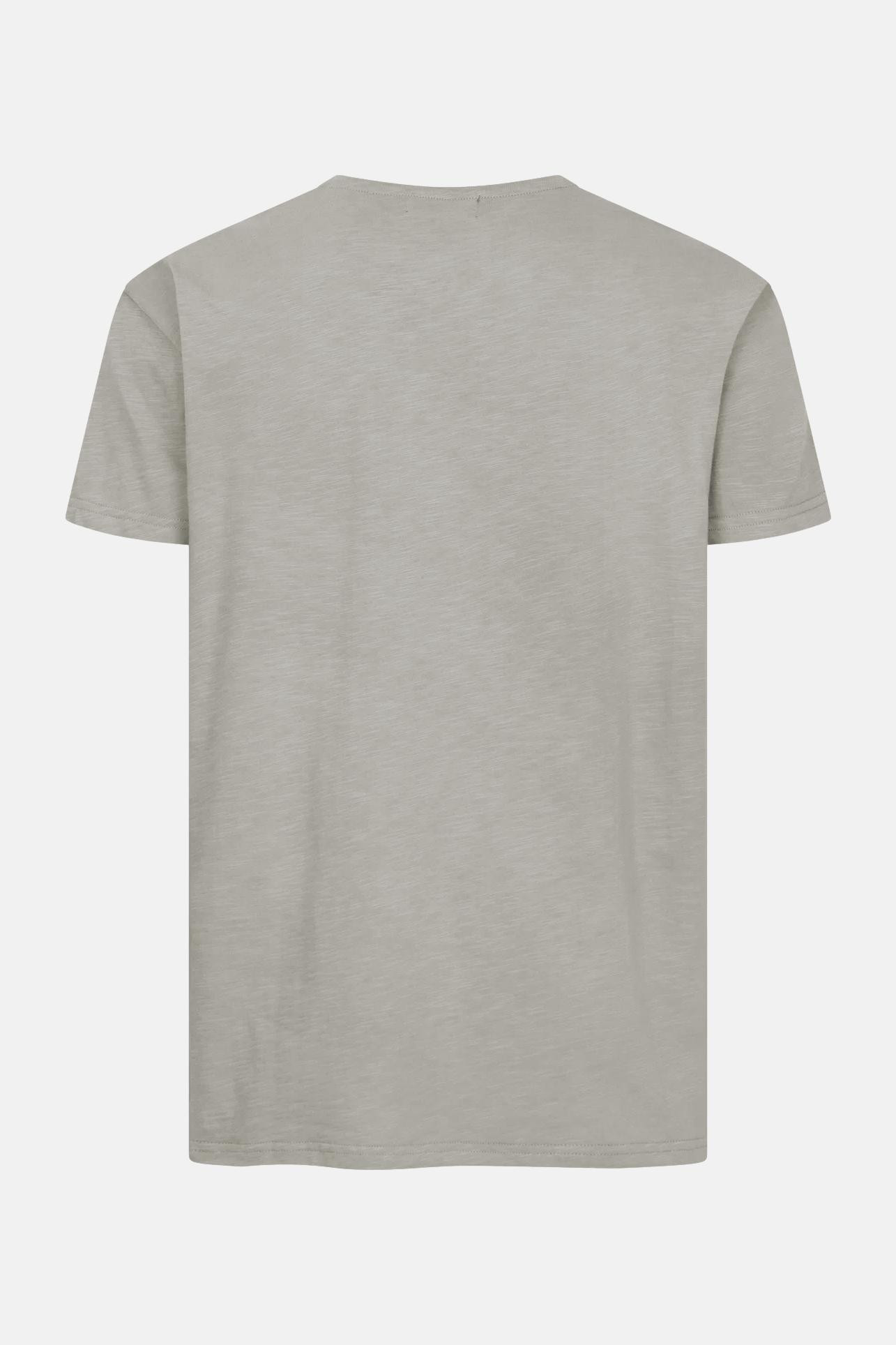 Derbe T-Shirt Plattensound Herren Grau GOTS Organic