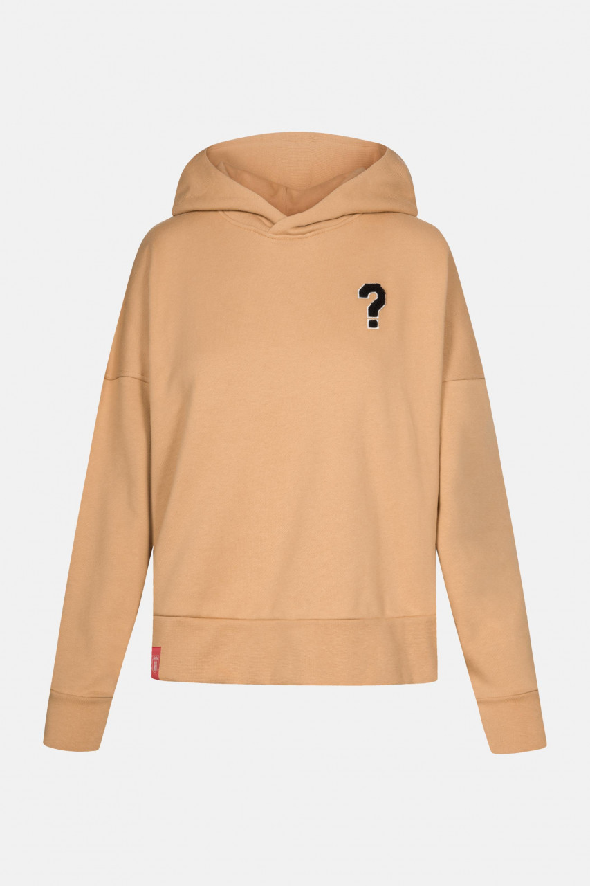 Derbe Damen Hoody Fragezeichen Braun Question Mar