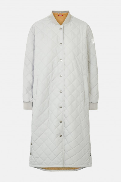 Derbe Quiltby Cozy Damen Steppjacke Hellgrau