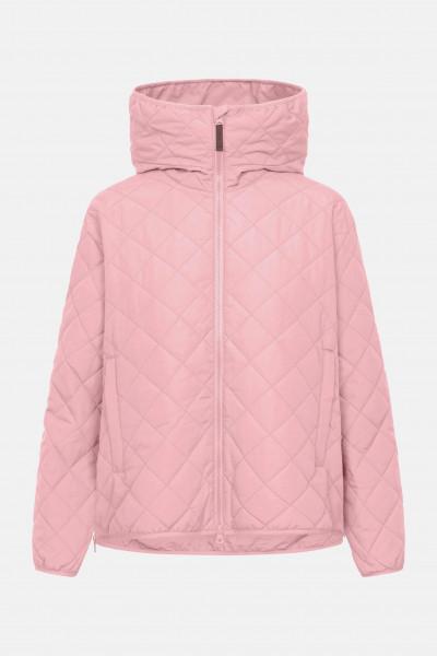 Derbe Übergangsjacke Quiltby Short Damen Rosa Steppjacke