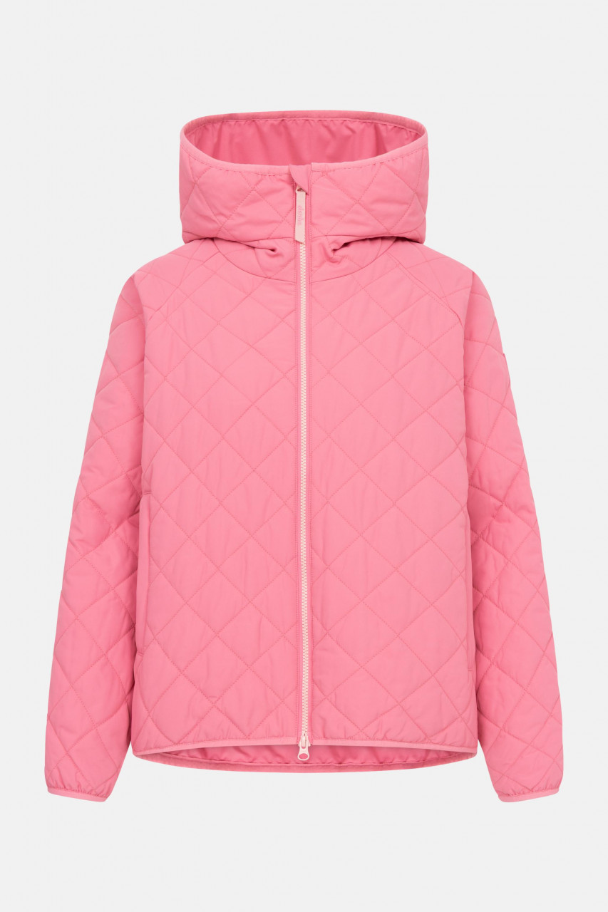 Derbe Übergangsjacke Quiltby Short Damen Pink Steppjacke
