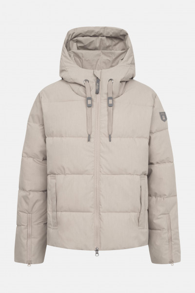 Derbe Winterjacke Richholm Damen Beige Puffer
